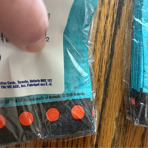 Vintage Pokémon Nintendo Meganium Beverage Party Napkins 2000 4 sealed packages - Picture 4 of 5